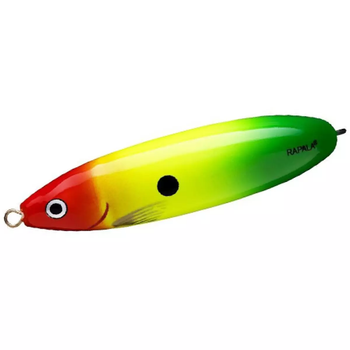 Блешня Rapala Незачіпляйка (шумова) Minnow Spoon 8 см 16 г RMSR08 RYGR