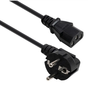 Кабель живлення C13 3.0m 1mm2 copper Vinga