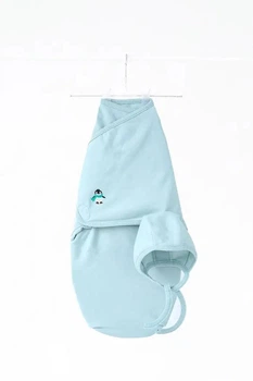 Європелюшка на липучках з шапочкою Mag baby Cozy, Mint 0-3