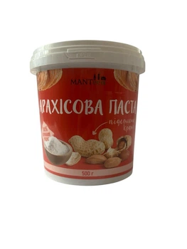 Арахісова паста MANTeca 500 г кранч підсолена