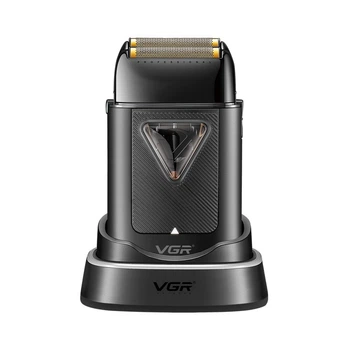 Электробритва шейвер VGR V-334 , двойное лезвие, 8000-10000 RPM, LED-дисплей