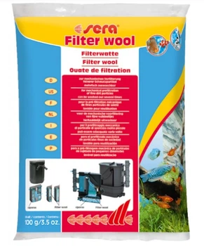 Синтетическая вата для фильтров Sera Filter Wool, 100 г