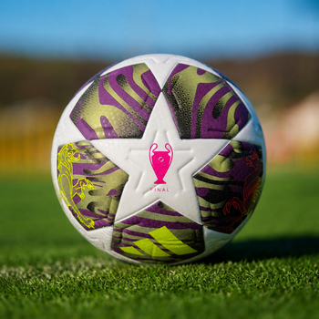 Футбольний мʼяч Адідас Champions League Ліга Чемпіонів 2026 Будапешт Фіолетовий Код: 139-5
