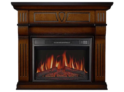 Каминокомплект ArtiFlame Beethoven AF23S дуб антик с эффектом живого огня со звуком и обогревом