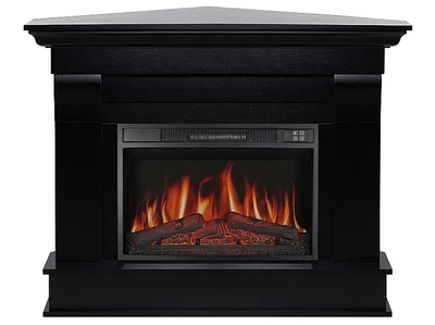 Каминокомплект угловой ArtiFlame Albion Corner AF23S венге эффект мерцающих дров со звуком и обогревом