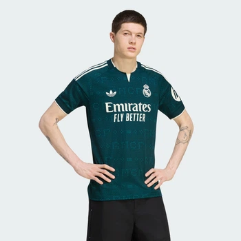 Чоловіче виїзне джерсі Real Madrid 26/27 adidas JZ7205 (XL) зелений (4069991260424)