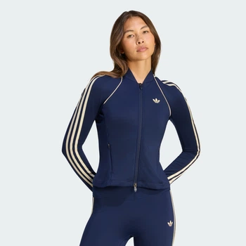 Жіноча спортивна кофта adidas Originals Sport Superstar Midlayer adidas KU3687 (XL) синій (4069993315900)