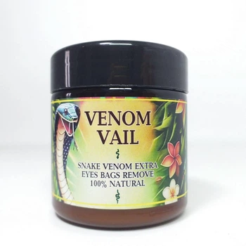 Крем для кожи вокруг глаз VENOM VAIL с пептидом змеиного яда Эффективный крем от темных кругов под глазами, 180 г Крем под глаза