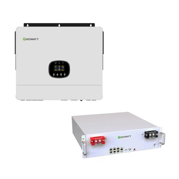 Гибридный инвертор Growatt SPE 8000ES + Аккумуляторная батарея Growatt Hope 5.0L-B1