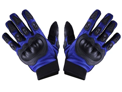 Мотоперчатки MS06 TT AGRO MOTO (черный с синим текстиль size XL)