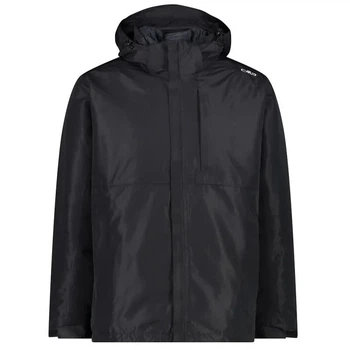 Куртка CMP Man Jacket Zip Hood Detachable Black XXL (1097-33Z1577D-U901 54)