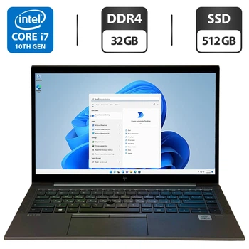 Мобильная рабочая станция HP ZBook Firefly 14 G7 / 14" (1920x1080) IPS / Intel Core i7-10510U (4 (8) ядра по 1.8 - 4.9 GHz) / 32 GB DDR4 / 512 GB SSD M.2 / Intel UHD Graphics / WebCam / Fingerprint / Windows 11 Pro б/у