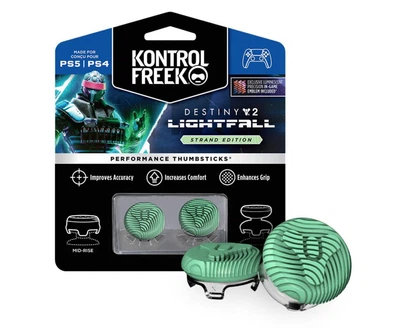 Накладки на стики KontrolFreek Destiny 2 Lightfall (Strand Edition) Sony DualShock PS4 / DualSense PS5 | Performance Thumbsticks