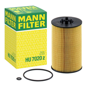 Фільтр масляний MANN AUDI A1/A4/A5, SKODA Octavia/Karoq/Kadiaq/Kamiq, VW Tiguan/Golf/Passat/Touran/Caddy 1.6-2.0 TDI 13- ( HU 7020Z )
