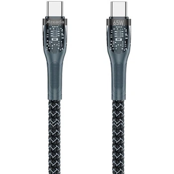 Дата кабель USB-C to USB-C 1.3m Lotto PD-B89CC Black Proda