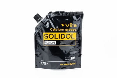 Мастило багатофункціональне кальцієве SOLIDOL NGLI 2/3, 170 г, Vira