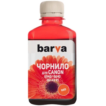 Чернила Barva Canon GI-43 180 мл, RED