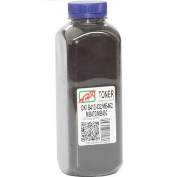 Тонер OKI B412/432/MB462, 370г Black AHK