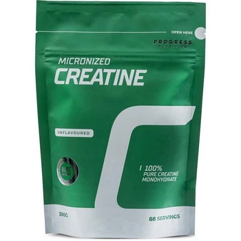 Креатин Progress Nutrition Creatine Monohydrate Micronized 300 г без вкуса (Венгрия) креатин моногидрат микронизированный