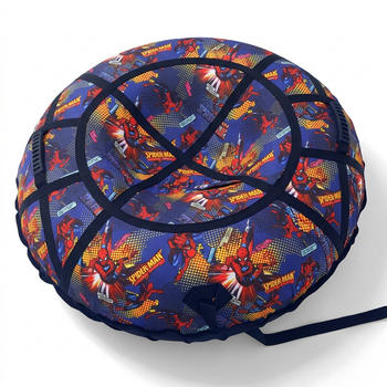 Тюбінг плюшка 100см із камерою комплект людина павук спайдермен