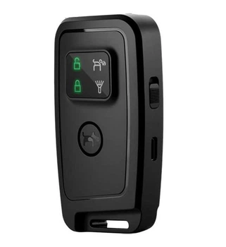 Ультразвуковой отпугиватель и тренер для собак Ultrasonic A3 + фонарик Type-C Черный
