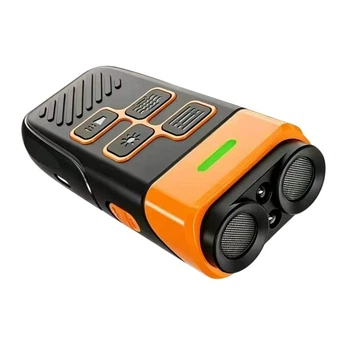 Ультразвуковой отпугиватель и тренер собак с фонариком Type-C Ultrasonic K40 Черный