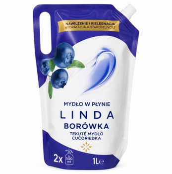 Рідке мило Linda Чорниця 1000 мл (5902686257165)