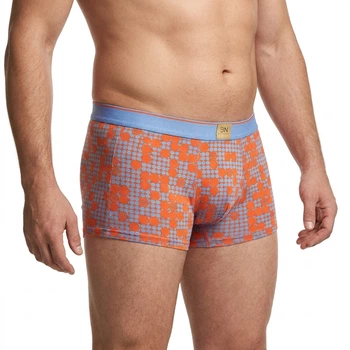 Мужские трусы BaMeiNu BP-0553B 2XL боксеры серый кружочки