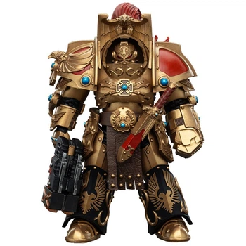 Фигурка JOYTOY Legio Custodes Aquilon Terminator with Twin-Linked Adrathic Destructor Warhammer 40K