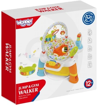 Interaktywne centrum aktywności Woopie BABY z obrotowym siedziskiem (5906280659318)