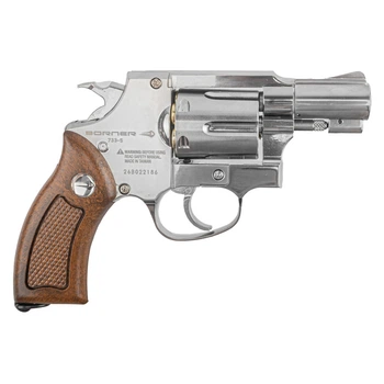 Пневматический револьвер Borner 733 Silver BB