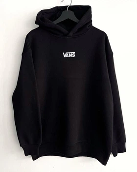 Мужское Черное Оверсайз Худи Для Мужчины Кофта С Капишоном S - Black XL (204946)