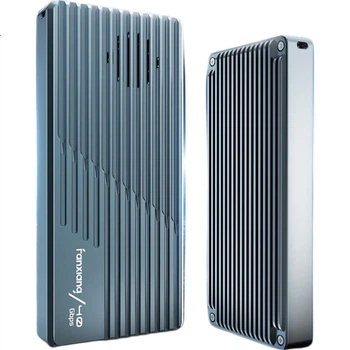 FANXIANG M.2 NVMe портативный корпус для жесткого диска, совместимый с USB4, Thunderbolt 4/3, скорость 40 Гбит/с, подходит для Mac Mini, ноутбуков, SSD, внешний корпус MP400