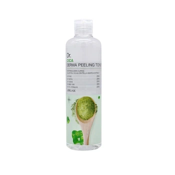 Тонер-пилинг для лица LEBELAGE Dr. Cica Derma Peeling успокаивающий 310мл
