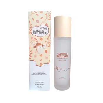Тонер Esfolio Pure Skin для обличчя Glowing Rice Сяйво шкіри з екстрактом рису 140мл