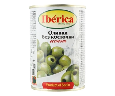 Оливки без косточки Econom ж/б Iberica 280 г
