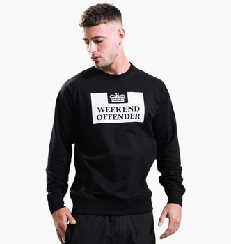 Світшот Weekend Offender Skylar Black WOSSW518-BLACK M