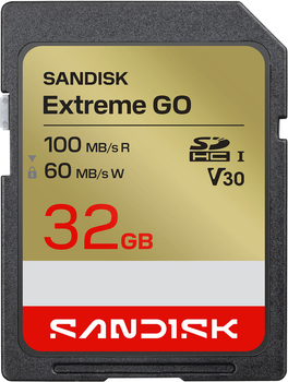 Карта памʼяті Sandisk Extreme GO SD UHS-I 32GB (SDSDUGN-032G-GN6IN)