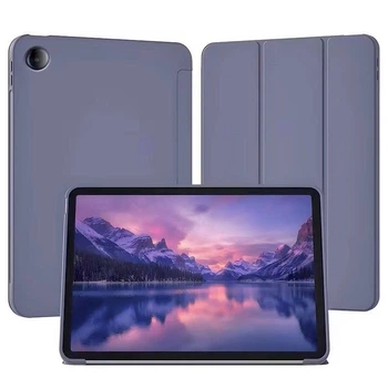 Силіконовий чохол Smart Cover TPU з підставкою та автосном на планшет Xiaomi Redmi Pad 2 9.7" / Poco Pad C1 9.7" 2026 (Бузковий)