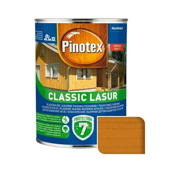 Лазур для деревини Pinotex Classic Lasur 1 л матова калюжниця