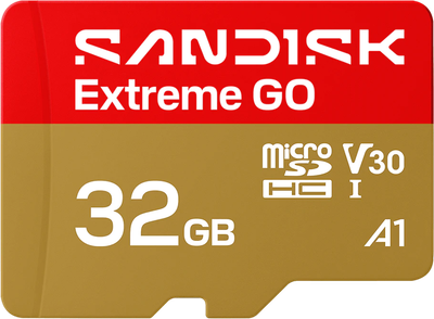 Карта памʼяті Sandisk Extreme GO microSD UHS-I 32GB (SDSQXGN-032G-GN6MN)