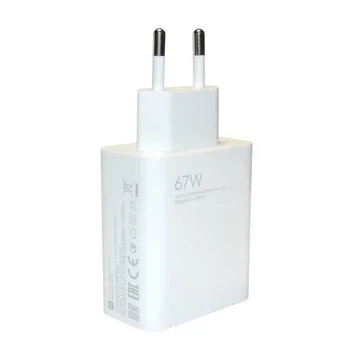 Мережевий зарядний пристрій Xiaomi 67W Quick Charge 3.0 Білий (MDY-12-EZ)