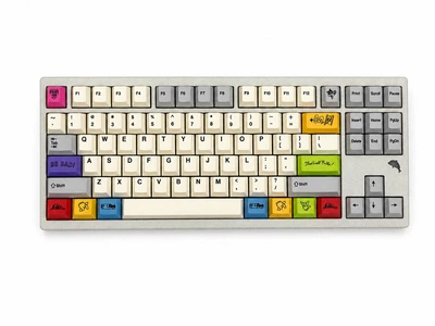 Механічна клавіатура Dolphin80, TKL, Tri-Mode, Hot Swap, Gasket Mount, CNC Aluminum, Gateron Smoothie