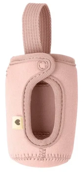 Чохол на пляшечку Baby Bottle Sleeve Small (маленький, на скляну пляшечку 110 мл) – Blush