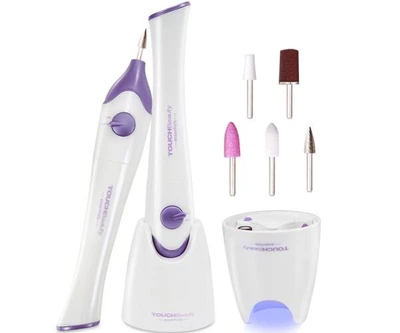 Набор для маникюра и педикюра с UF-лампой и 5 фрезами TOUCHBeauty TB-1335