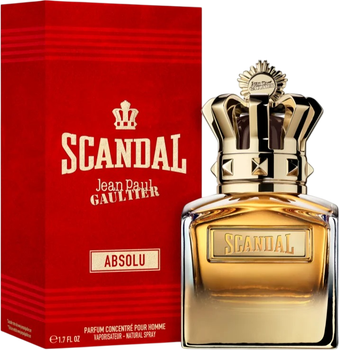 Духи для мужчин Jean Paul Gaultier Scandal Absolu 50 мл (371205)