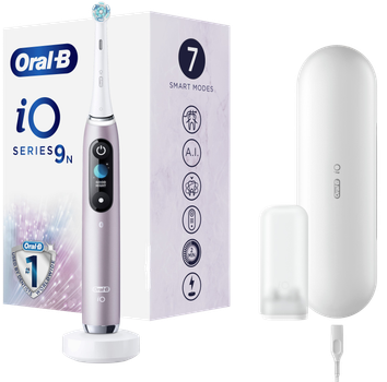Електрична зубна щітка Oral-B iO9N Rose Quartz + TC