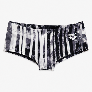 Дитячі плавки-шорти Arena Riviera Low Waist Short чорно-білі 128 см