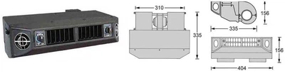 Испаритель Formula III 12v BEU404-100 P=5,5кВт 562м3/ч