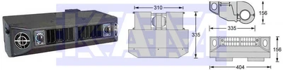 Испаритель Formula III 24v BEU404-100 V=440м3/ч кольцо (11120009.1)(Китай) (шт.)